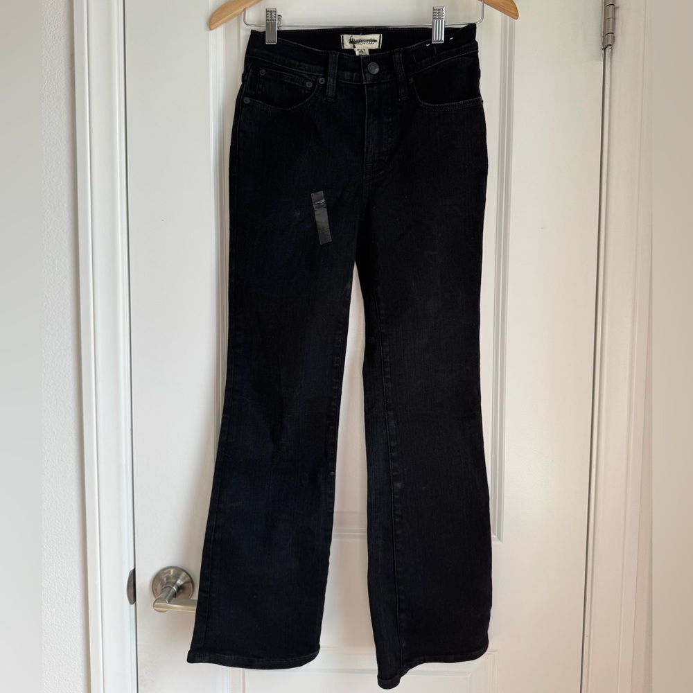 Madewell Mid-Rise Kick Out Crop Jeans Size 25 - Picture 2 of 10